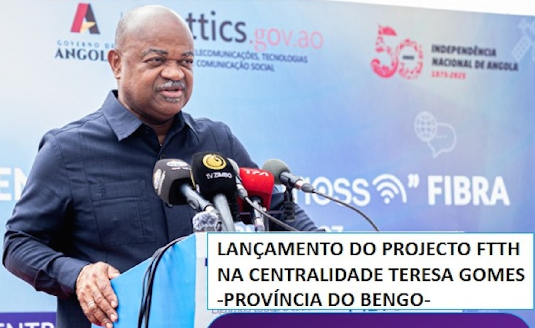 MINTTICS inaugura serviço de Internet de banda larga na centralidade Teresa Afonso